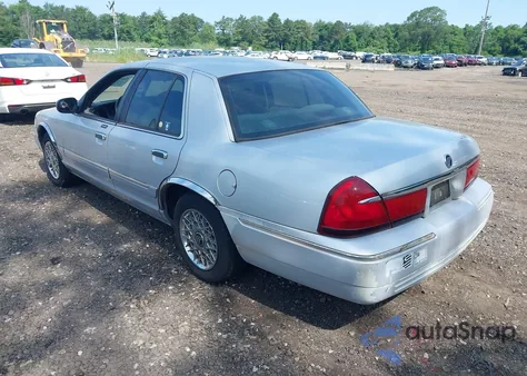 2000 Mercury Grand Marquis Gs from USA, damaged, VIN 2MEFM74W2YX7FFIJD